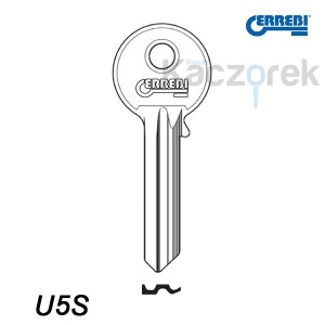 Errebi 036 - surový klíč - U5S